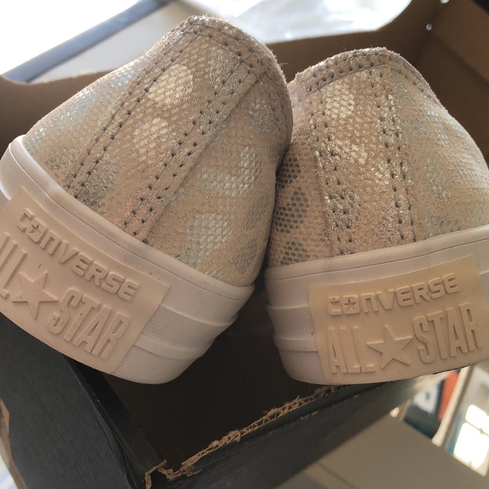 Converse INC CTAS Ox White/Silver/Wh Sneakers - Picture 9 of 9